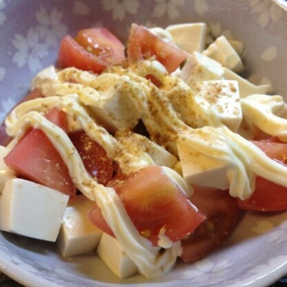 (o^^o)今日はお家であっさり晩御飯♪マヨポン美味しぃ～ね☆